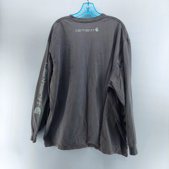 Carhartt original Fit Long Sleeve work Shirt size 2XL AS IS - Picture 11 of 12